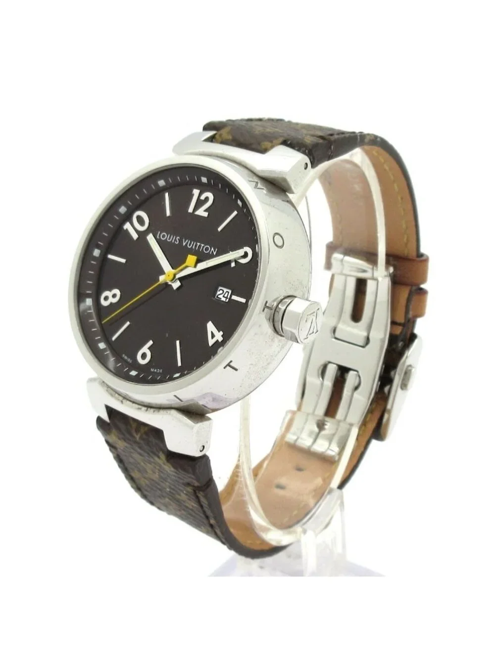 Louis Vuitton Watch Tambour GM Dark Brown